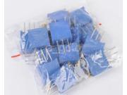 15 values 3296 trimmer trim pot resistor potentiometer kits each 1