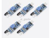 5pcs IR Infrared Obstacle Avoidance Sensor Module for Arduino Smart Car 3 wire