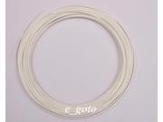 White ABS Plastic 3D Printer Supplies Filament Makerbot RepRap 50g 1.75MM