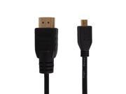 1.5m 5ft Micro HDMI to HDMI HD TV Cable for GoPro HD HERO 3 3 Camera NEW