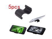 5X Portable Mobile Phone Display Stand Holder for Cellphone iPhone Samsung Black