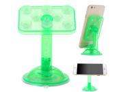360° Car Mounting 8 Suction Cups Adsorption Translucent Phone Holder Bracket NEW
