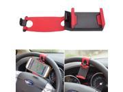 Elastic Car Steering Wheel Holder for Mobile Phone iPhone 4S 5 5S 5C GPS MP4 PDA