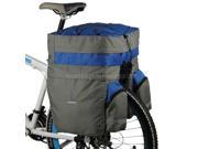 Blue ROSWHEEL 60L Cycling Bicycle Bag Bike Rear Rack Tail Seat Trunk Bag Pannier