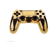 Gamepad Controller Housing Shell w Buttons for Playstation4 PS4 DualShock 4 Gold
