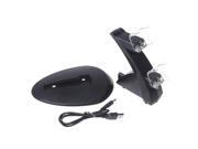 For Playstation 4 Controller Dual USB Charging Dock Station Stand Black