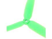 4 Pairs 5030 5*3 3 Blade Prop CW CCW Propeller for RC 250 F330 Quadcopter Green
