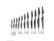 2 Pairs 1240 12*4.0 3 Hole Carbon Fiber Propeller Prop CW CCW for 650 680 690