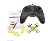 Bayangtoys X6 2.4G 6 Axis Gyro 4 CH RC Quadcopter W LED Colorful Lights Green