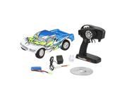 New TROO E18SC V2 1 18 SCALE 4WD Brushed Short Truck with Transmitter RTR Blue
