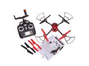 HongTai F802C 6-Axis 2.4G 4CH WIFI FPV UFO RC Quadcopter with 2.0MP Camera Red