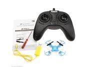 Bayangtoys X6 2.4G 6 Axis Gyro 4 CH RC Quadcopter W LED Colorful Lights Blue