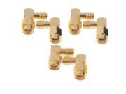 For RC Aircraft FPV 6pcs 5.8G Right Angle SMA Female Male Antenna Connector