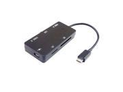 Micro USB OTG Hub TF SD Card Reader With Charge Port for Tablet Cell Phone