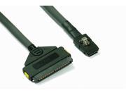 SAS SFF 8484 Host to Mini 4i SFF 8087 device Cable 100cm SAS RAID CABLE
