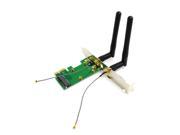 2.4GHz Mini PCI E to PCI E Express Wireless Card with Dual Antennas Network Internet