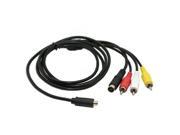 VMC 15FS Compatible AV TV Out Audio Video cable Cord For Sony Camcorder HandyCam