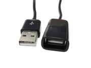 Black USB Male to Female Mouse Keyboard Extension Cable for Apple macbook ipad