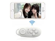 White Bluetooth Selfie Remote Control Shutter Gamepad Wireless Mouse