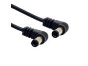 DC Power 5.5 x 2.1mm 2.5mm Male to 5.5 2.1 2.5mm Male Plug Cable Right Angled