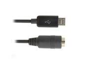 Black Micro USB Male to Stereo 3.5mm Female Car AUX Out Cable fo Galaxy S4 Note3