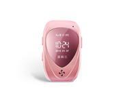Foxnovo Multifunction JM09 Rechargeable Children Students Smartwatch with GPS/ SOS/ GSM/ GPRS/ Communication/ Time /Date (Pink)