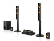 Streaming Entertainment With Immersive Surround Sound 3D BLU RAY DVD HOME THEATER SYSTEM LHB745