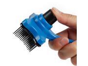 1pc Super Useful Pet Dog Cat Fur Hair Grooming Brush Self Quick Clean Dog Cat Comb Dog Hair Shedding Hair Tool Brush Pet Supplies
