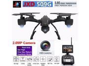 JXD 509G FPV 2.4G 4CH 6 Axis RTW/2.0MP Camera 5.8G HD Monitor  360 Degree Flips One Key Return RC Quadcopter Drone  Helicopter RC AirPlane Toys