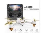 Blueskysea Hubsan H501S X4 5.8G FPV RC Quadcopter Drone Helicopter HD 1080p Camera (Unlock GPS version) (White)