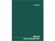 1997 Acura Slx Shop Service Repair Manual Book Engine 