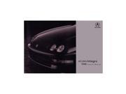 1998 Acura Integra Owners Manual User Guide Reference 