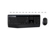 Logitech MK345 12 Function Keys 2.4GHz 1000DPI USB RF Wireless Full Size Spill resistant Keyboard Mouse Combo