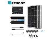 300W Solar Panel Kit 300 Watts Mono Off Grid Inverter Charge