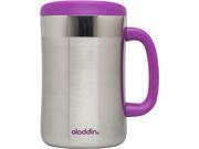 UPC 041604300257 product image for Aladdin Stainless Steel Insulated Desktop Mug Berry 16oz | upcitemdb.com