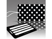 UPC 400007706736 product image for Polka Dot Luggage Tags - Set of Three | upcitemdb.com