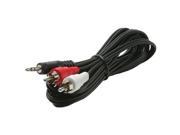 STEREN 255 045 3.5mm Mini Stereo to 2 RCA Plugs Y Adapter