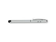 ACCO BRANDS 3 In 1 Laser Pointer With Stylus And Led Light Class 2 Projects 984 Ft Silver