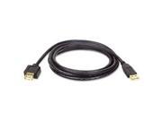 TRIPPLITE U024 010 10 Ft. Usb A a Gold Extension Cable For Usb 2.0 Cable Usb A M f