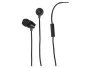 VOXX ACCESSORIES Noise Isolating Earbuds With In Line Microphone Black