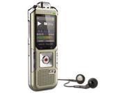 PHILIPS SPEECH PROCESSING Voice Tracer 6500 Digital Recorder 4 Gb Memory Gold