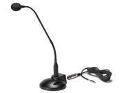 Gooseneck Noise Canceling Uni Directional Stereo Microphone GN 3 18 3.5mm