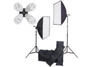 Photo Studio Video Continuous Lighting Kit Photography Softbox Light 1600W