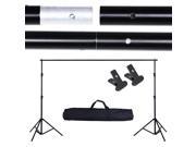 10 Adjustable Background Support Stand Photo Backdrop Crossbar Kit Photography
