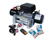 12000 lb 12V Recovery Truck Trailer ATV SUV Winch 6.6HP Electric Towing Mount