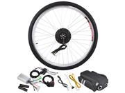 36V 250W 26 Front Wheel Electric Bicycle Light Motor Engine Cycling Hub Conversion Kit