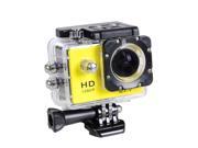 1080P Wifi Full HD Helmet Sports Action Waterproof Car Camera Camcorder Yellow