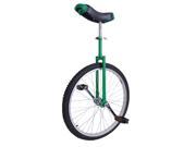 24 Wheel Unicycle Leakproof Butyl Tire Wheel Cycling Balance Exercise Green