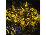 60 LED Solar String Fairy Waterproof Light Outdoor Holiday Party Decoration