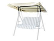75 x43 New Swing Cover Replacement Canopy Top Porch Patio Seat Furniture Pool
